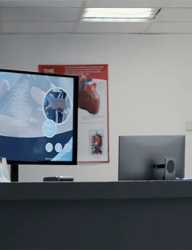 Healthcare Reception Space Outfitted Through Procurement Services