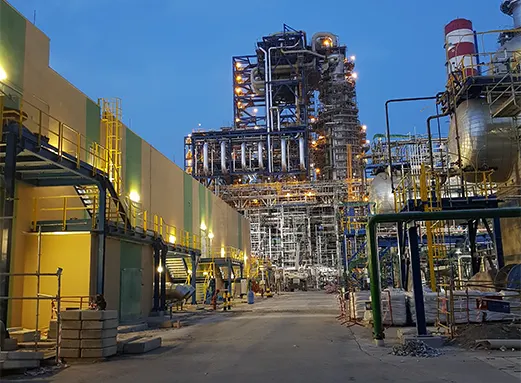 Industrial facility in North Carolina supported by Omni Build Pro’s outsourced procurement services.