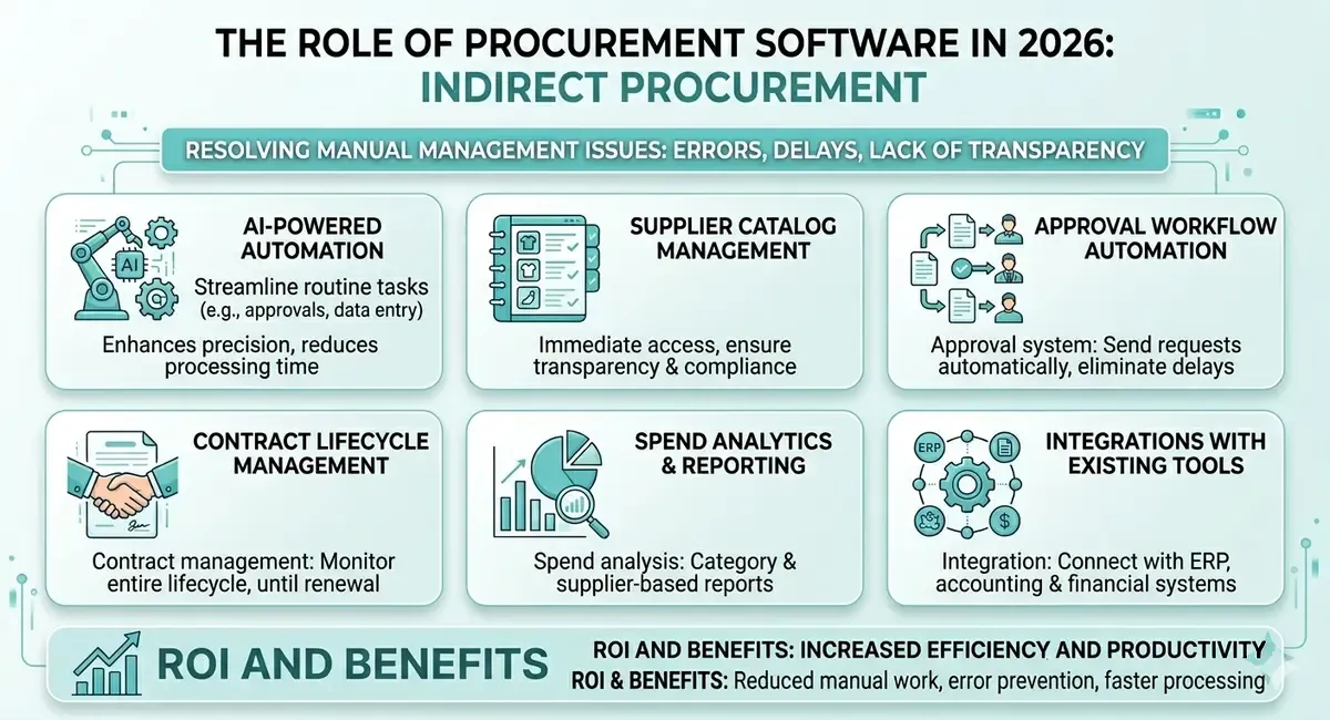 The Role Of Procurement Software In Indirect Procurement