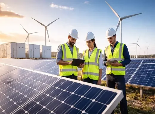 Energy sector procurement services for renewable energy projects